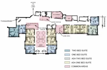 Floorplan of The Wealshire of Bloomington, Assisted Living, Memory Care, Bloomington, MN 1