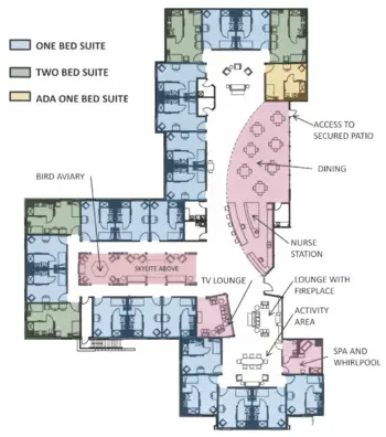 Floorplan of The Wealshire of Bloomington, Assisted Living, Memory Care, Bloomington, MN 2