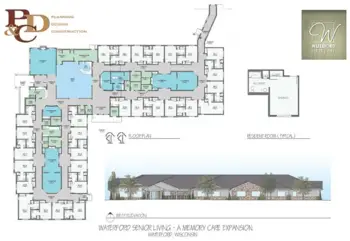 Floorplan of Waterford Senior Living, Assisted Living, Memory Care, Waterford, WI 8