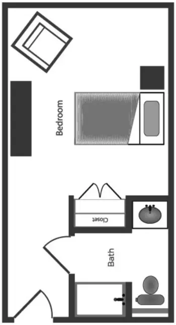 Floorplan of Woodland Ridge, Assisted Living, Smyrna, GA 5