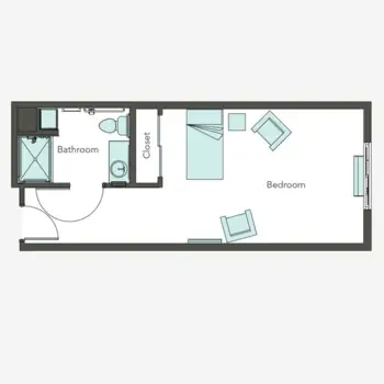 Floorplan of Aegis Living of Queen Anne at Rodgers Park, Assisted Living, Seattle, WA 4