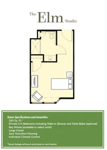 Floorplan of American Orchards Assisted Living, Assisted Living, Gilbert, AZ 11