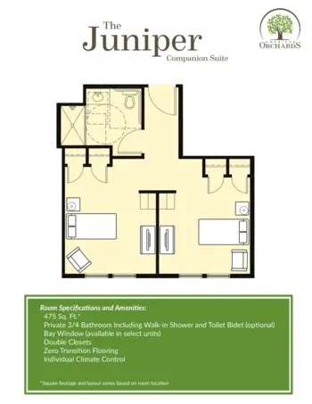 Floorplan of American Orchards Assisted Living, Assisted Living, Gilbert, AZ 12