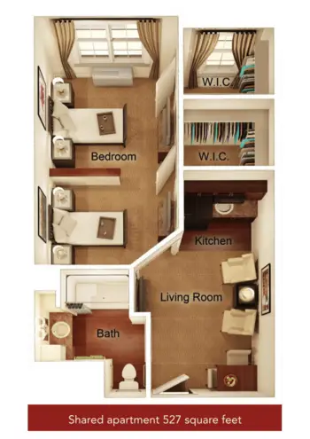 Floorplan of Brickmont Assisted Living, Assisted Living, Milton, GA 2