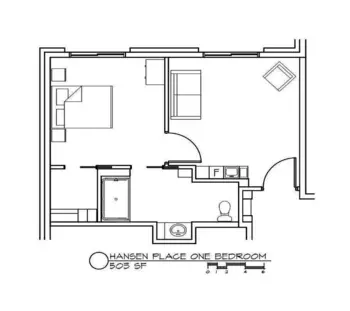 Floorplan of Hansen House - Harlan, Assisted Living, Memory Care, Harlan, IA 4