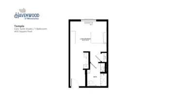 Floorplan of Havenwood of Minnetonka, Assisted Living, Memory Care, Minnetonka, MN 8