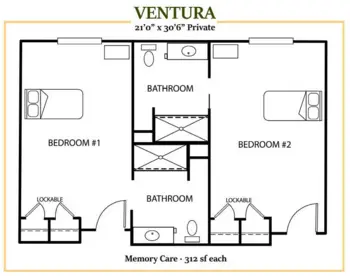 Floorplan of Mission Oaks, Assisted Living, Memory Care, Oxford, FL 10