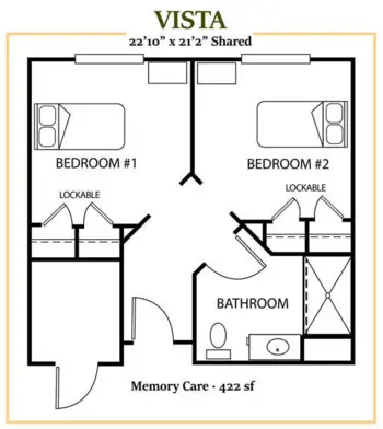 Floorplan of Mission Oaks, Assisted Living, Memory Care, Oxford, FL 14