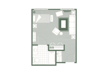 Floorplan of Morningside of Anderson, Assisted Living, Memory Care, Anderson, SC 4