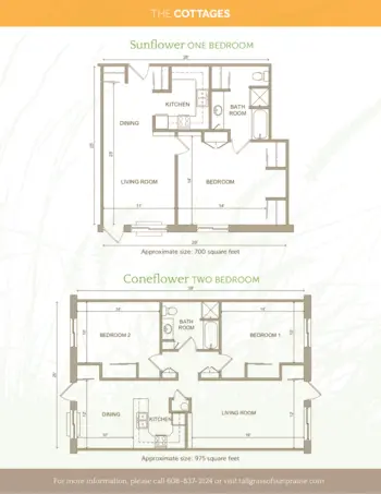 Floorplan of Sage Meadow - Deforest, Assisted Living, Memory Care, Deforest, WI 1