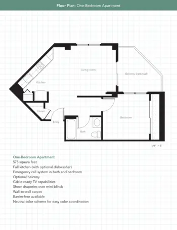Floorplan of Atherton Place, Assisted Living, Marietta, GA 6