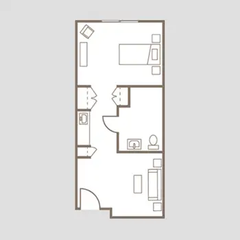 Floorplan of Coronado Heights Senior Living, Assisted Living, Memory Care, Las Vegas, NV 1
