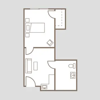 Floorplan of Coronado Heights Senior Living, Assisted Living, Memory Care, Las Vegas, NV 2