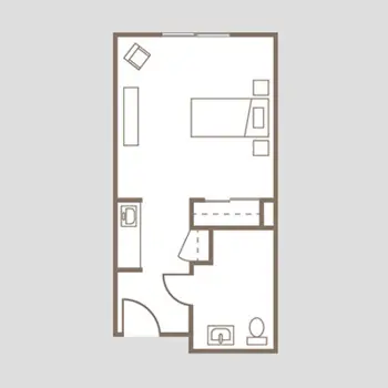 Floorplan of Coronado Heights Senior Living, Assisted Living, Memory Care, Las Vegas, NV 3