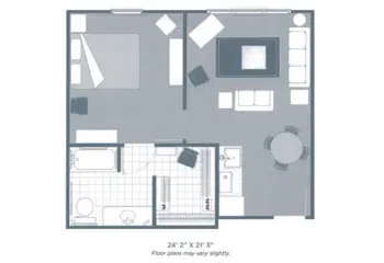 Floorplan of Morningside of Auburn, Assisted Living, Auburn, AL 2