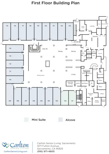 Floorplan of Sacramento Enhanced, Assisted Living, Sacramento, CA 4