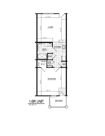 Floorplan of Silvercreek Senior Living, Assisted Living, Olive Branch, MS 1
