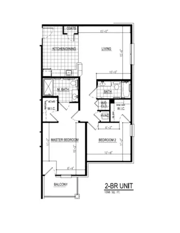 Floorplan of Silvercreek Senior Living, Assisted Living, Olive Branch, MS 3