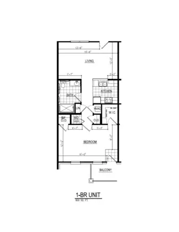 Floorplan of Silvercreek Senior Living, Assisted Living, Olive Branch, MS 5