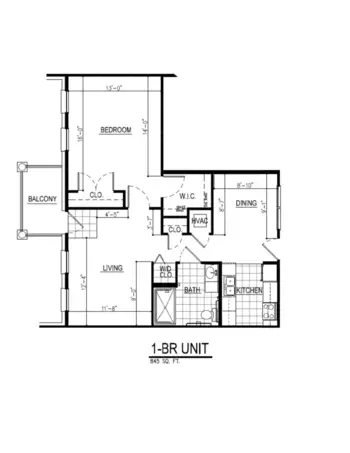 Floorplan of Silvercreek Senior Living, Assisted Living, Olive Branch, MS 6