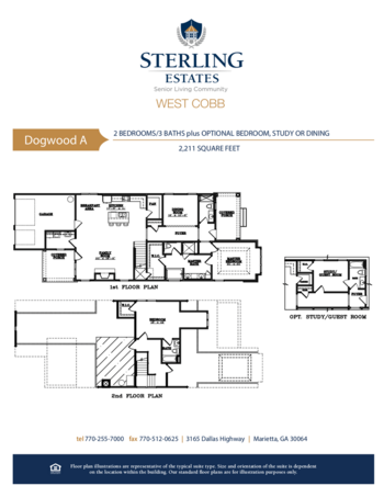 Floorplan of Sterling Estates of West Cobb, Assisted Living, Marietta, GA 18