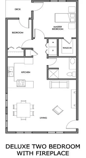 Floorplan of Summerfield Living, Assisted Living, Orem, UT 1