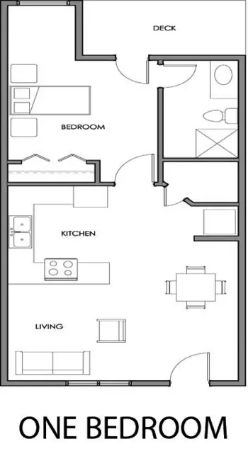 Floorplan of Summerfield Living, Assisted Living, Orem, UT 3