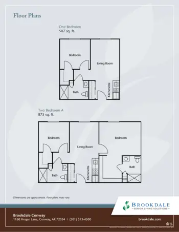 Floorplan of Brookdale Conway, Assisted Living, Conway, AR 2