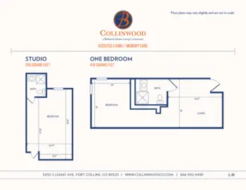 Floorplan of Collinwood Assisted Living, Assisted Living, Fort Collins, CO 4