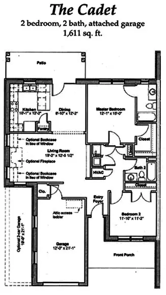 Floorplan of Hearthside at Castle Heights, Assisted Living, Lebanon, TN 1
