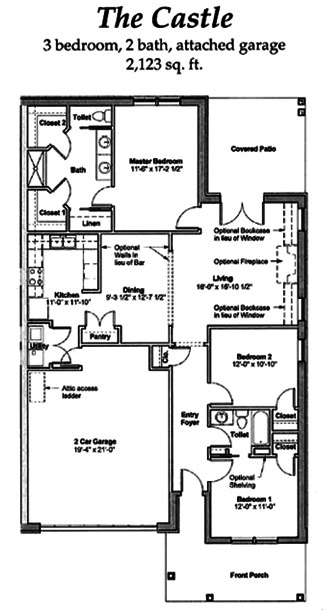 Floorplan of Hearthside at Castle Heights, Assisted Living, Lebanon, TN 2