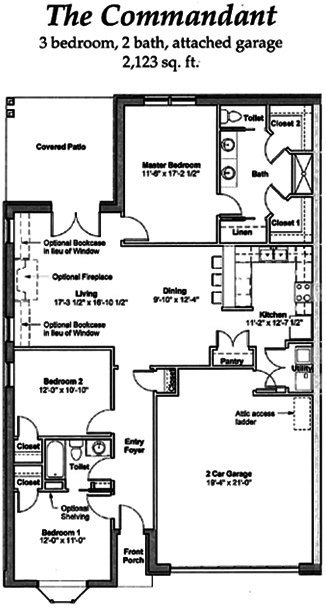 Floorplan of Hearthside at Castle Heights, Assisted Living, Lebanon, TN 3