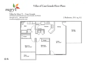 Floorplan of Mary T Home, Assisted Living, Coon Rapids, MN 1