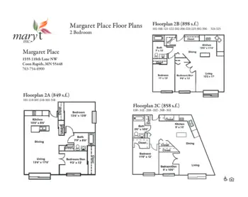 Floorplan of Mary T Home, Assisted Living, Coon Rapids, MN 4