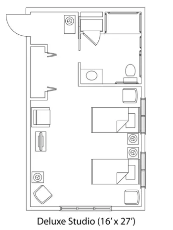 Floorplan of The Pines Assisted Living, Assisted Living, Memory Care, Prairie du Sac, WI 4