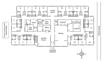 Floorplan of The Pines Assisted Living, Assisted Living, Memory Care, Prairie du Sac, WI 5