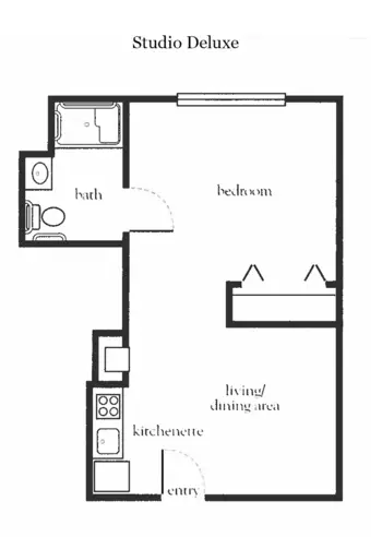 Floorplan of Woodbridge Place, Assisted Living, Phoenixville, PA 5