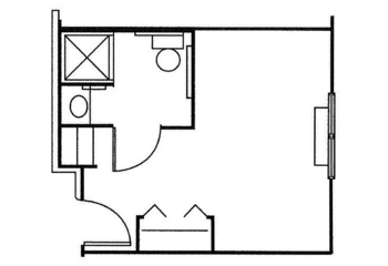 Floorplan of Hermitage Gardens of Southaven, Assisted Living, Memory Care, Southaven, MS 2