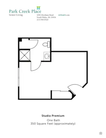 Floorplan of Park Creek Place, Assisted Living, Memory Care, North Wales, PA 3
