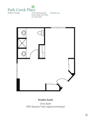 Floorplan of Park Creek Place, Assisted Living, Memory Care, North Wales, PA 4