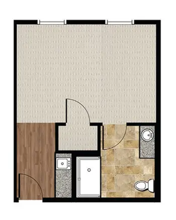 Floorplan of Provident Village at Creekside, Assisted Living, Smyrna, GA 2