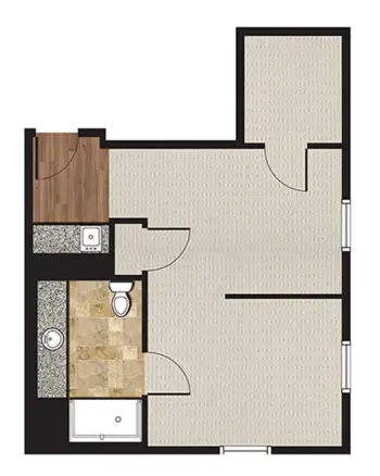 Floorplan of Provident Village at Creekside, Assisted Living, Smyrna, GA 3