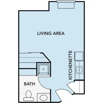 Floorplan of Sonata West, Assisted Living, Winter Garden, FL 3
