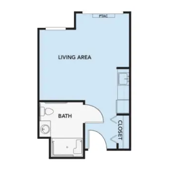 Floorplan of Sonata West, Assisted Living, Winter Garden, FL 6