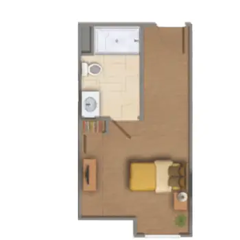 Floorplan of Sonata West, Assisted Living, Winter Garden, FL 8