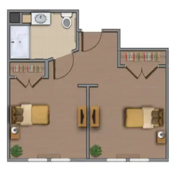 Floorplan of Sonata West, Assisted Living, Winter Garden, FL 13