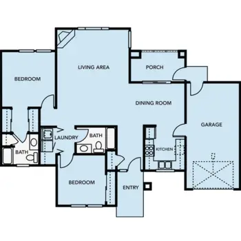 Floorplan of Sonata West, Assisted Living, Winter Garden, FL 14