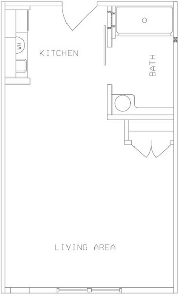 Floorplan of Glennpark in Defiance, Assisted Living, Defiance, OH 1