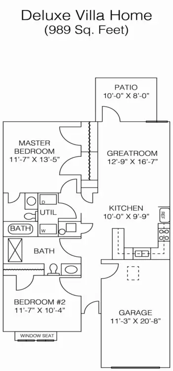 Floorplan of Morning Breeze Retirement Community and Healthcare, Assisted Living, Greensburg, IN 1