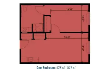 Floorplan of Morningstar Memory Care at Englefield Green, Assisted Living, Memory Care, Boise, ID 1